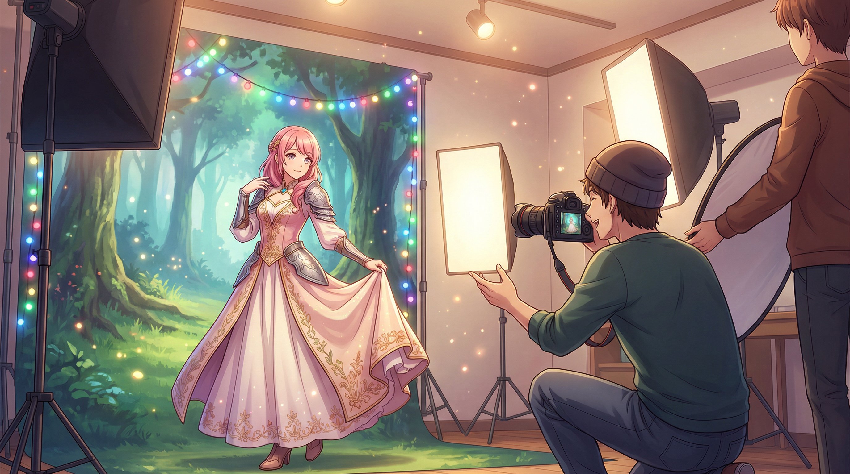 麻花星空影视传媒制作公司案例-Cosplay影像拍摄